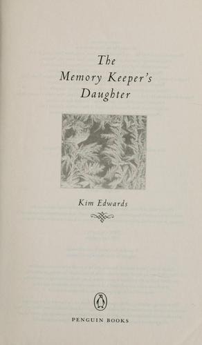 The memory keeper's daughter