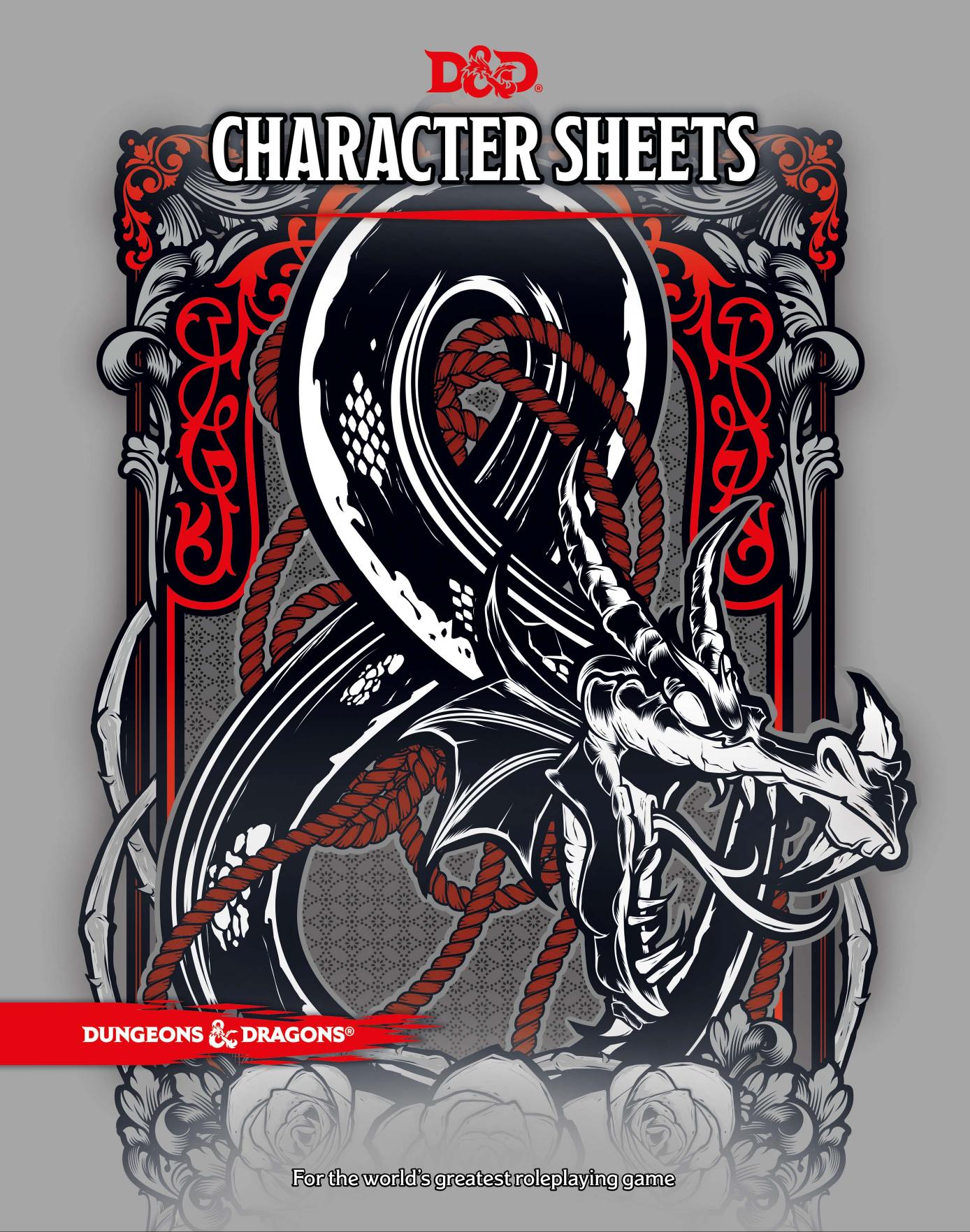 D&D Character Sheets 2017